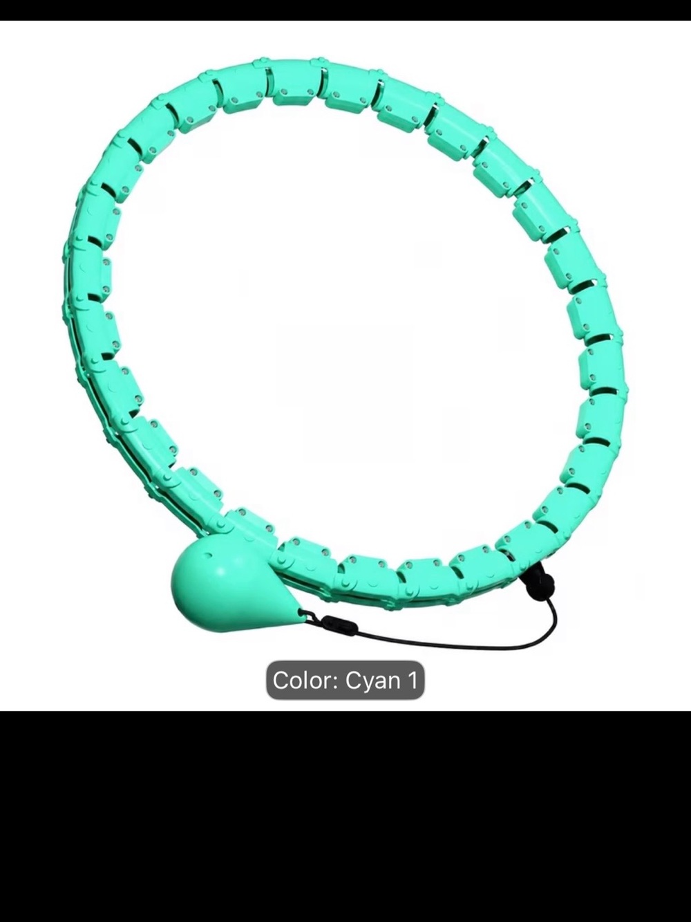 Weighted Infinity Hoop Dupe